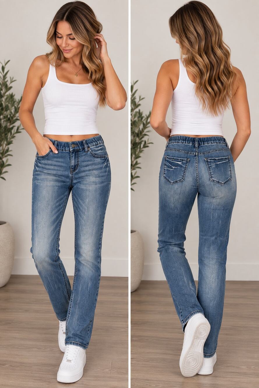 Mudd Blue Denim Pull-On Jegging Jeans Size 7